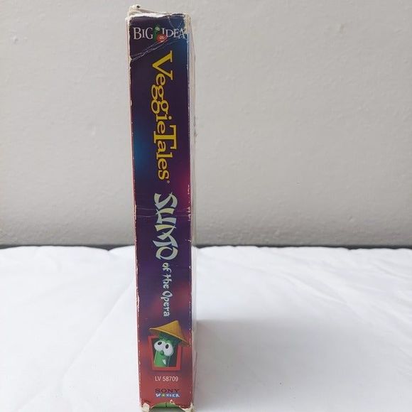 VeggieTales Sumo of the Opera A Lesson in Perseverance VHS Green Tape 2004 Kids - Picture 4 of 6